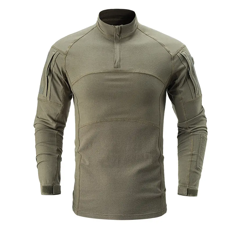 OEM new style Airsoft Men Long Sleeve Knitted Shirt Uniform Frog Tactical Suit