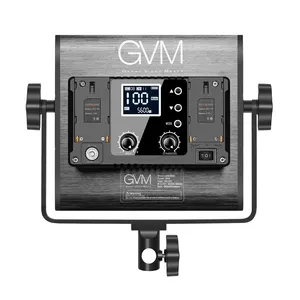 GVM 850D 3 parça RGB LED video işığı paneli profesyonel fotoğrafçılık aydınlatma kiti CRI 97 canlı App kontrolü ile ışıkları doldurun - Product Image 2