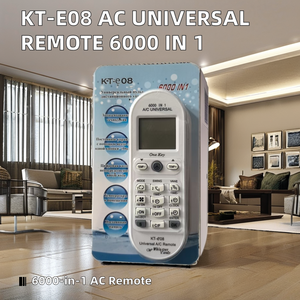 Klima evrensel uzaktan kumanda KT-E08 6000 in 1 bir anahtar serisi evrensel AC klima - Product Image 2