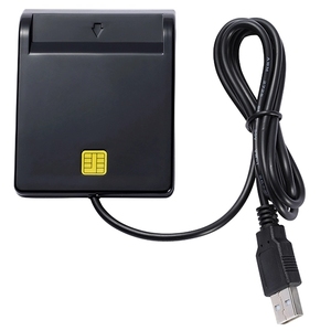 External USB ATM Smart <strong>Card</strong> <strong>Reader</strong>/ CAC Comm Access <strong>Card</strong> <strong>Reader</strong> Writer - Product Image 1