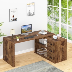Escritorio con cajones mesa de juego ordenador Escritorio de pie oficina en casa ordenador de escritorio - Product Image 2