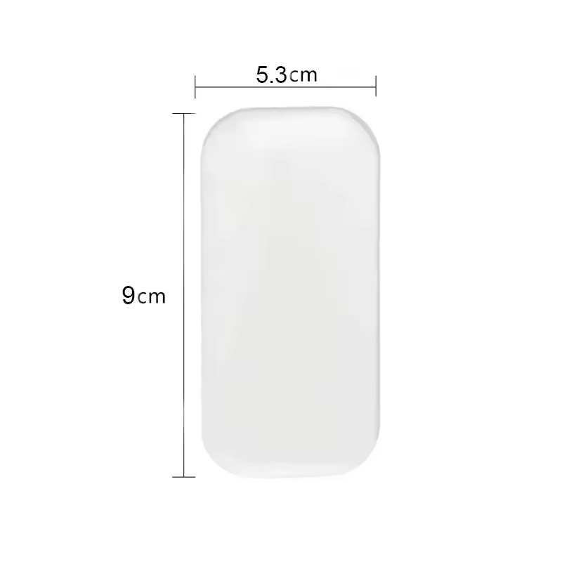 S 9*5.5cm Transparent