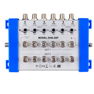 5-2500mhz Satellite signal <strong>Splitter</strong> DisEqC 2.0 signal 9IN <strong>SPLITTER</strong> - Product Image 3