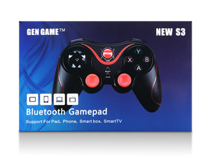 <strong>Custom</strong> BT Wireless Mobile Joystick Gamepad for Android/IOS/PC/PS3 Game <strong>Controller</strong> Chicken Game PUBG Mobile Gamepad - Product Image 4