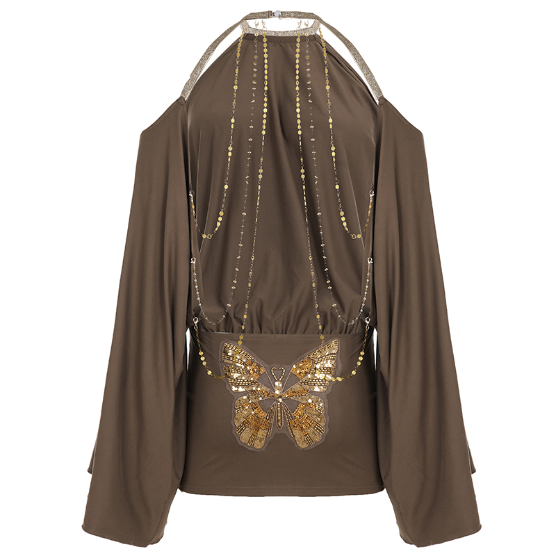 สีน้ำตาล