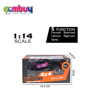 5CH สเปรย์ของเล่นหล่อตายปิดถนนการควบคุมระยะไกล1/14รถ RC - Product Image 6