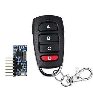 433MHz ad alta frequenza modulo di controllo remoto Wireless 4-chiave 433 codice di apprendimento 1527 materiale plastico per applicazioni auto - Product Image 1
