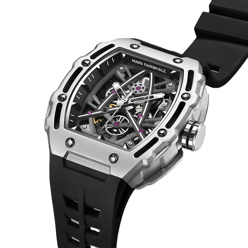 Relógios masculinos de marca de luxo mecânicos automáticos mais recentes relógios automáticos baratos turbilhão relógio automático personalizável