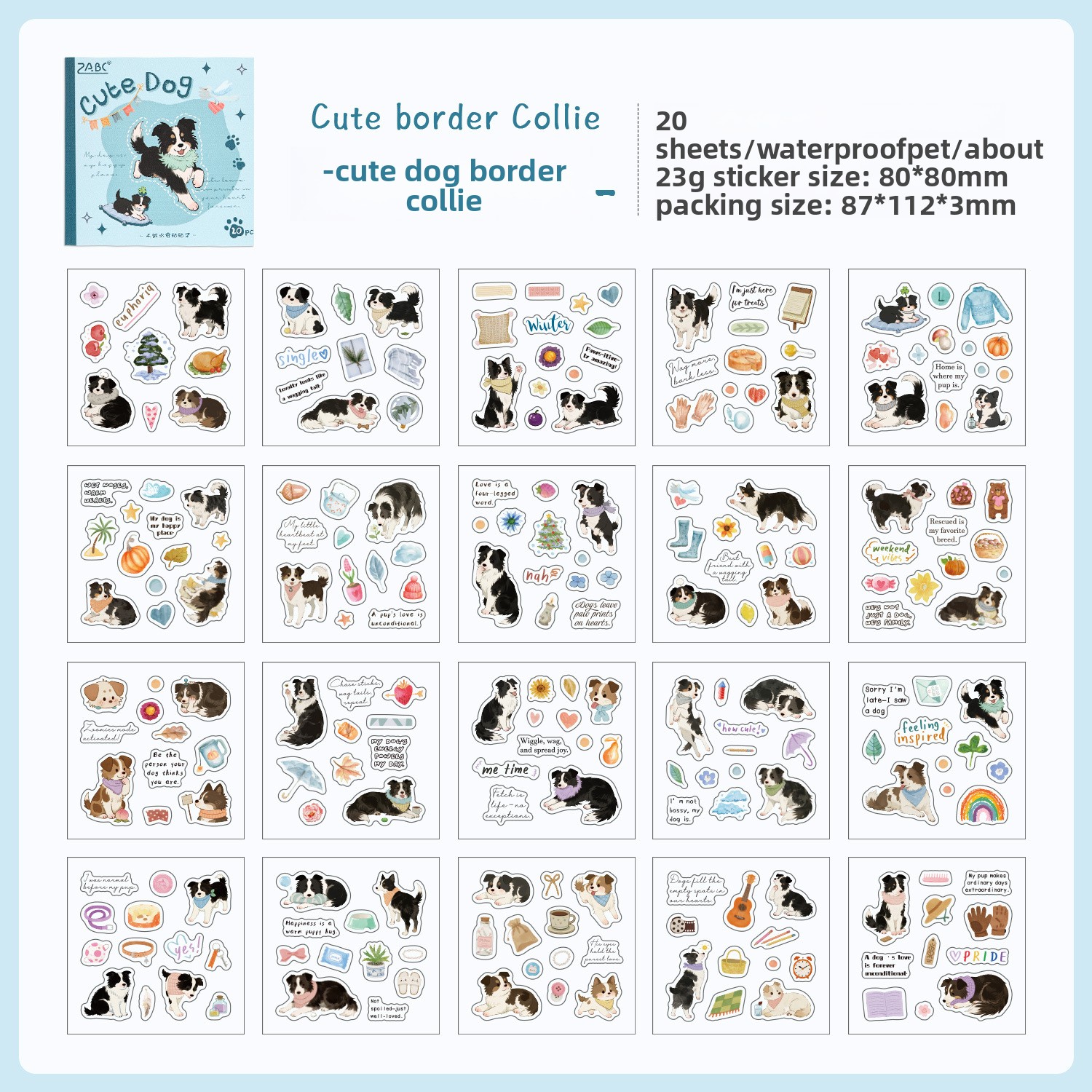 C Cute Border Collie