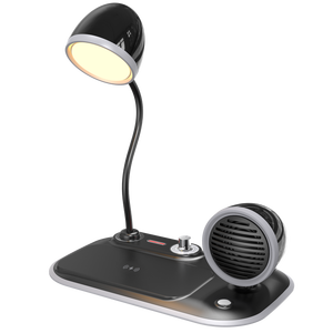 2025 Nueva estación de carga inalámbrica rápida multifuncional 3 en 1 lámpara de mesa Led escritorio luz cargador inalámbrico magnético - Product Image 1