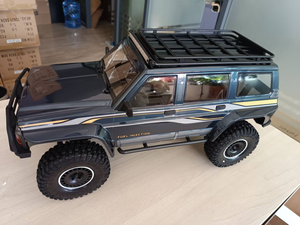 Fabrika YK4107 4WD Nnew Rc araba 1/10 çok fonksiyonlu uzaktan kumanda u-dönüş modeli LED ışık tırmanan oyuncak arabalar YK 4107 RTR - Product Image 6