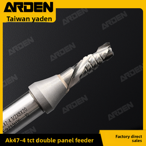ARDEN çift kaplama paneli freze kesicisi TCT Spiral kesme bıçağı Pet kurulu gravür makinesi için özelleştirilmiş ODM AK47-4 modeli - Product Image 3