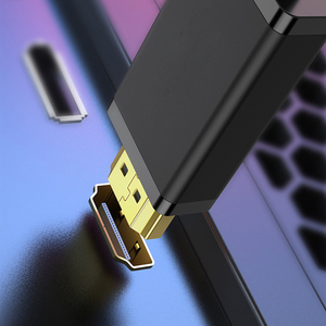 VGA至HDMI，带音频高清适配器电缆视频转换器金色聚氯乙烯股票适配器，将我的手机连接到显示器原始设备制造商电脑显示器 - Product Image 4