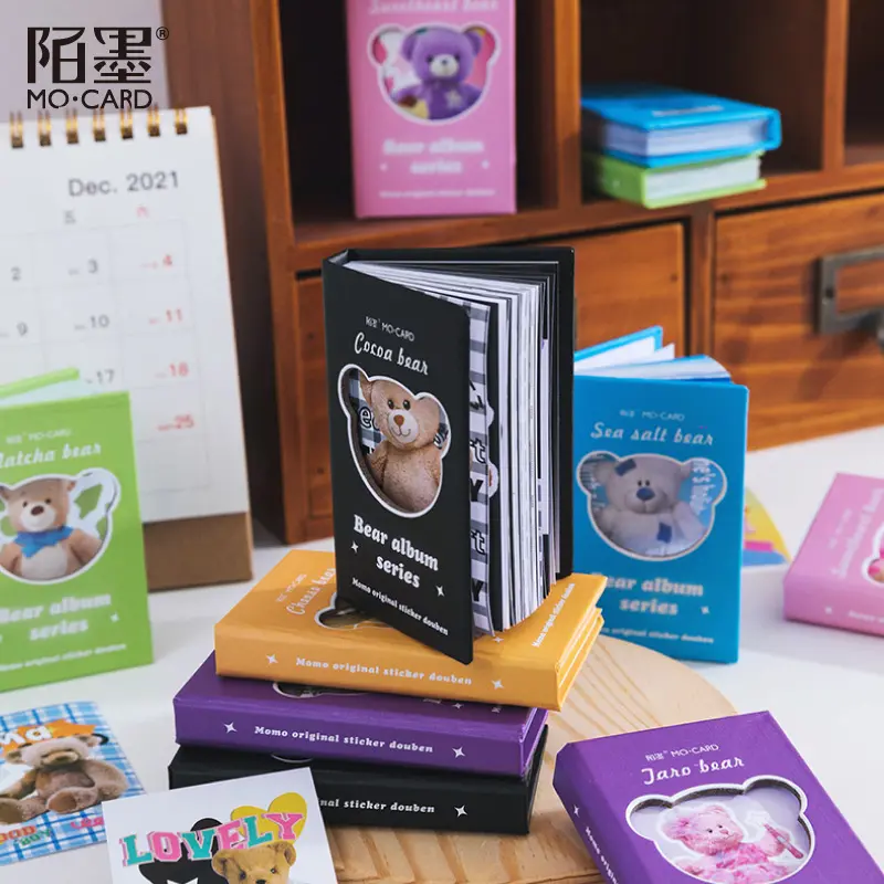 Creative Wholesale carton cute bear Journal planner stationery scrapbooking stickers book photo album