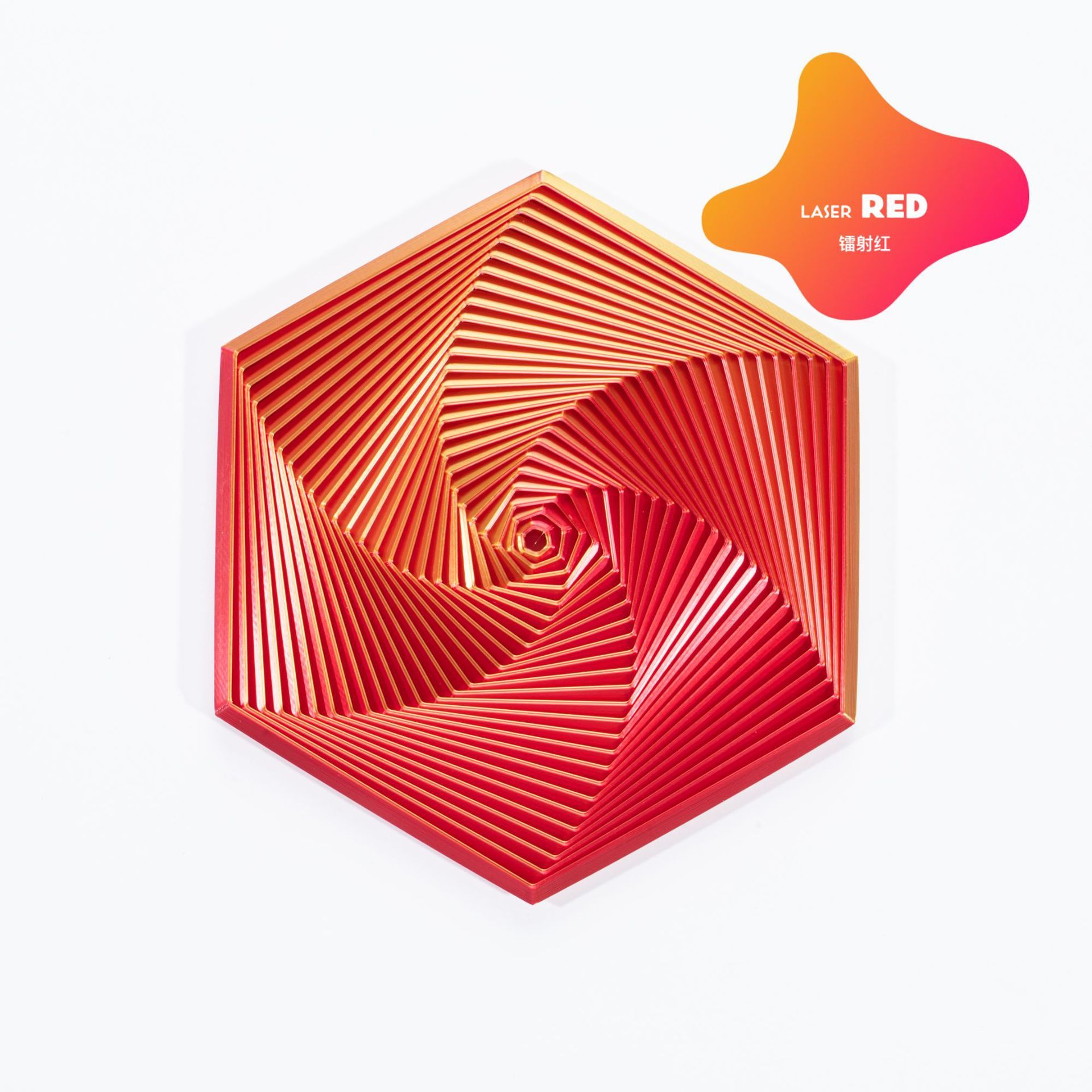 Decompression disk large-laser red