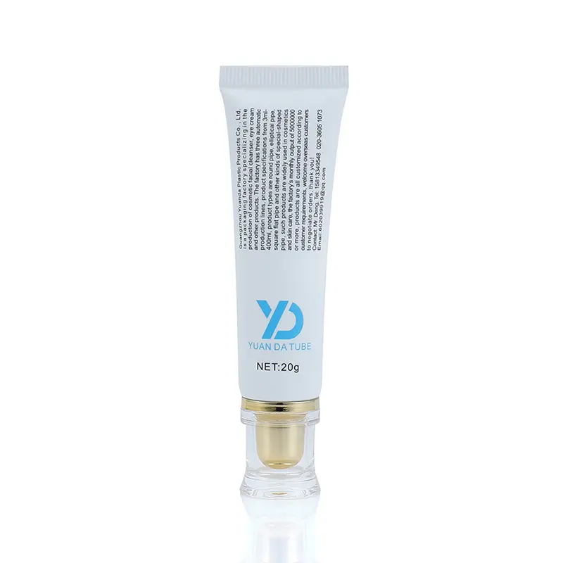 22Mm Diameter Buis Oogcrème Essence Melk Foundation Herverpakte Cosmetische Zalf Tube Pe Tube