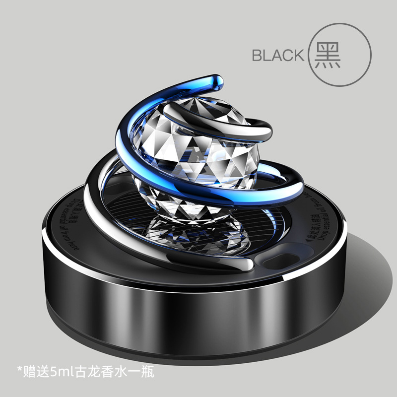 Boule de cristal noire