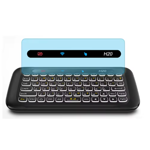 Genuino H20 Touchpad Teclado retroiluminado IR Aprendizaje Air Mouse Control remoto Mini teclado - Product Image 2
