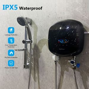 איכות גבוהה ipx5 חומר פלסטיק מיני גודל 5500w 240v 220v מים חשמל מחמם חימום