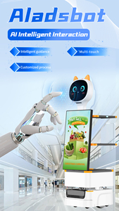 Multi-Language Mall Promotion <strong>Robot</strong> 27&quot; Screen Auto Recharging for Global <strong>Brand</strong> Campaigns Advertising <strong>Robot</strong> Ai Trade Show - Product Image 3