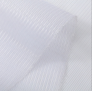 Tela de malla de poliéster color liso sombrero tela de malla forro de primavera y verano camiseta tela de mosquitera al por mayor - Product Image 2