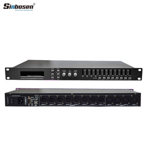 Sinbosen High Quality 4 in 8out Sound Amplifier <strong>DSP</strong> <strong>Digital</strong> <strong>Processor</strong> for <strong>Audio</strong> <strong>System</strong>