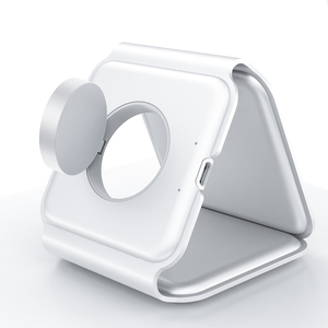 Apple Watchヘッドセット携帯電話ワイヤレス充電アダプター用の新しい適応型磁気スリーインワンワイヤレス充電スタンド - Product Image 6