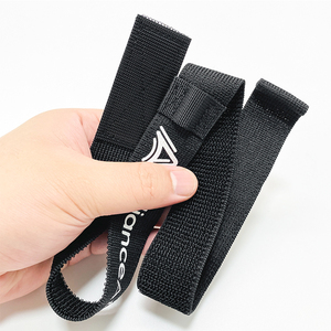 Factory Customizable Logo Size Color Nylon <strong>Soft</strong> Fabric <strong>Hook</strong> and <strong>Loop</strong> Buckle Strap Adjustable Webbing Cinch Strap - Product Image 6