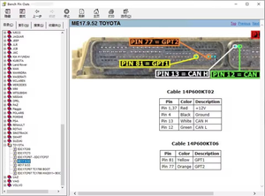 ECU Bench Pinout E-book <strong>Software</strong> With Large ECU Pionout Database for Bench and Boot ECU Repair <strong>Software</strong> Auto Repair <strong>Software</strong> - Product Image 4