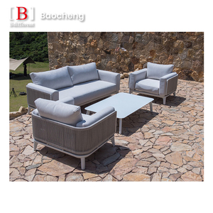 أريكة فناء من الألومنيوم للحديقة ، أريكة فناء من الألومنيوم للأماكن الخارجية - Product Image 1