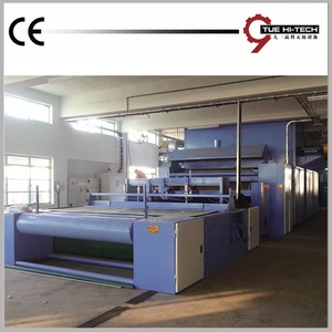 Linea di produzione di incollaggio termico per riscaldamento a Gas macchina in tessuto non tessuto per materassi e fiber termoplastiche ovatta - Product Image 2