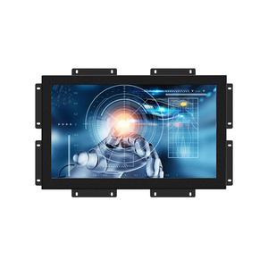 1024*768 resolución Anti-interferencia Control industrial táctil máquina todo en uno monitores de pantalla táctil - Product Image 2