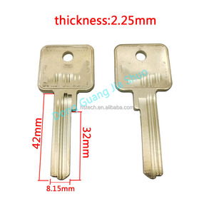 <strong>Key</strong> Blank Applicable German European <strong>Key</strong> Blank Imported Lock Multi Slot <strong>Key</strong> Embryo JS 2555 - Product Image 2