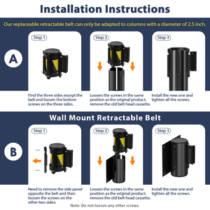 Có thể thu vào nhựa rào cản băng <span class=keywords><strong>cassette</strong></span> kiểm soát giao thông sự kiện cảnh báo vành đai gắn rào cản bức tường <span class=keywords><strong>Cassette</strong></span> vành đai traust - Product Image 4