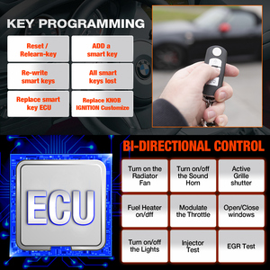Lancio 2025 Elite tutto il sistema bidirezionale strumento di scansione ECU codifica chiave di programmazione OBD2 Scanner auto strumento diagnostico per BMW