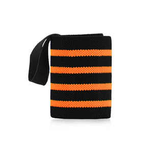 Correas ajustables con logotipo personalizado, soporte de compresión elástico para pulgar, muñequeras para levantamiento de pesas - Product Image 3