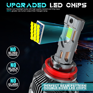 Bóng đèn pha LED ô tô Kunde 360W H4 H7 9005 9006 H11 H13 40000LM công suất cao, tầm xa 1000m - Product Image 5