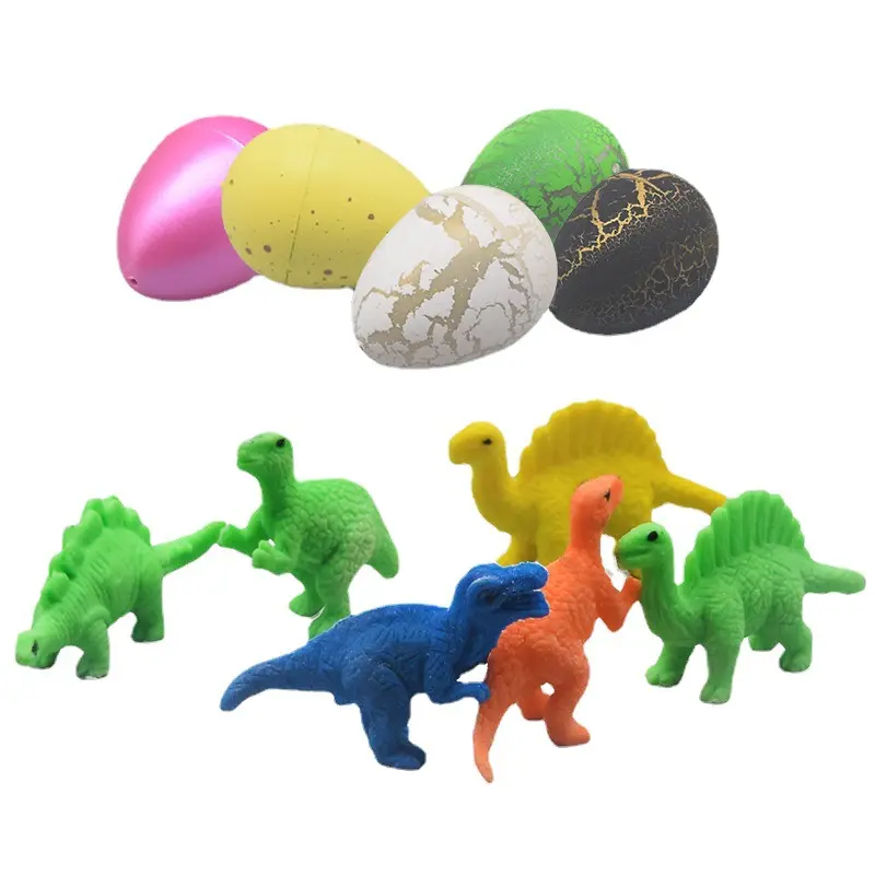 Hot Magic Growing Plastic Animal Hatching Egg Toy Dinossauros para Crianças Brinquedos Educativos Presentes