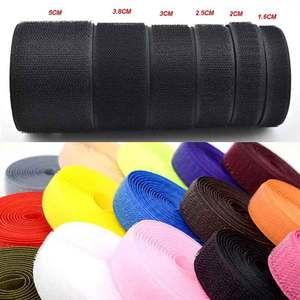 Cierre de gancho y bucle de nailon personalizado de 25mm, sin pegamento, adhesivo, cinta mágica para coser, Velcroes, cinta de gancho y bucle reutilizable, Velcroes - Product Image 2