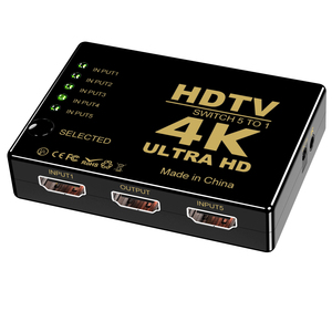 Mini 4K 5x1 HDTV Switch Splitter 5 en 1 Switcher Divisores y convertidores de video con selector remoto HDTV - Product Image 2