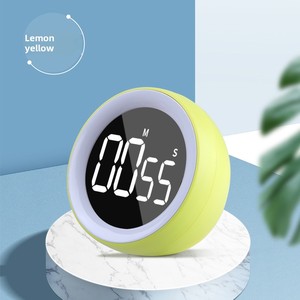 Ofis toplantı sınav için sessiz dijital LED zamanlayıcı mutfak plastik dönen saat yetişkinler ve çocuklar için - Product Image 5