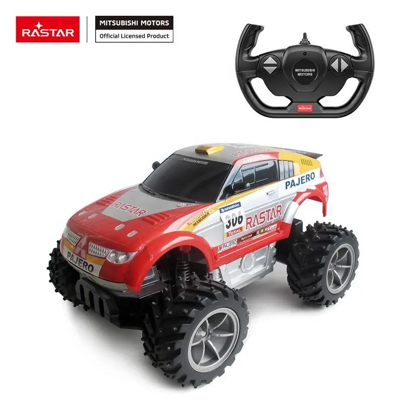 لعبة سباق مرخصة رسمياً RASTAR 1:18 PAJERO لعبة سيارات للخارج نموذج لسيارات الطرق الوعرة RC كهربائية ببطارية AA سيارات أطفال 4CH