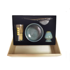 Matcha japon çay töreni <span class=keywords><strong>Set</strong></span> özel Logo renk bambu çırpma ahşap Scoop aracı <span class=keywords><strong>Set</strong></span> çok renkler Matcha kase Matcha kutusu kiti - Product Image 2