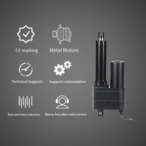 Actuador lineal de alta velocidad de carrera larga con función manual 12V/24V DC Motor 8000N SLA08 - Product Image 6