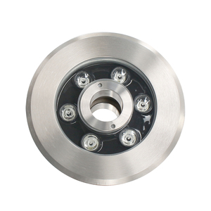 304 из нержавеющей стали Rgb/rgbw Donut Ring Type Dmx Control 18 Вт IP68 Водонепроницаемая музыкальная программа светодиодный фонтан - Product Image 1