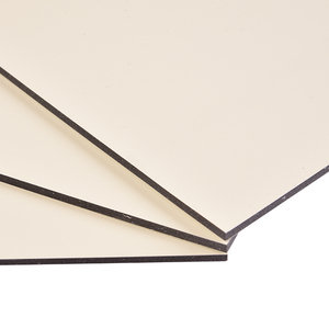 Albicocca resistente ai raggi UV 6mm 4x8 fogli di rivestimento esterno insonorizzati a nido d'ape pannelli compositi in alluminio per la costruzione di rivestimenti murali