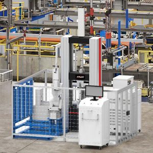 Probador de tracción robótico industrial automatizado Sistema de medición de resistencia de 100kN para equipos de prueba