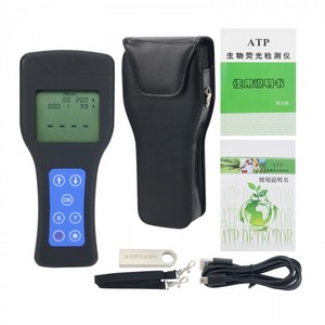 El düzenlenen ATP floresan dedektörü yüzey mikrobiyal temizlik Tester gıda kalıntı ATP algılama - Product Image 1