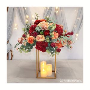 装饰桌跑步者花环摆件婚礼装饰球人造花摆件 - Product Image 5