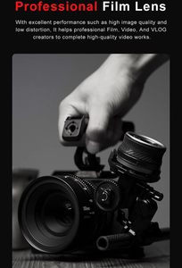 Sony E montaj kamera için 7 zanaatkarlar 50mm T2.0 Cine Lens, tam çerçeve büyük diyafram aynasız kamera lensler - Product Image 3